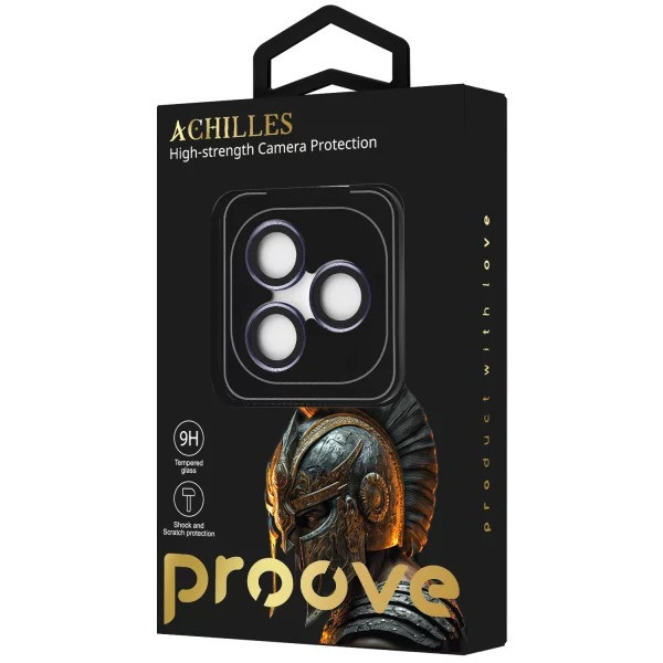 Захисне скло для камери Proove Achilles для iPhone 17 Pro Cosmic Orange (CPPAFM17P030) Харків - зображення 1