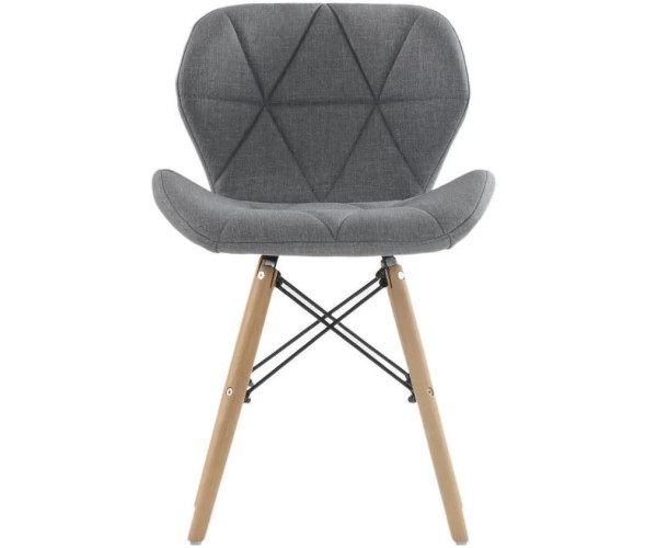 Стілець Стар м'який сіра тканина Дніпро - зображення 2