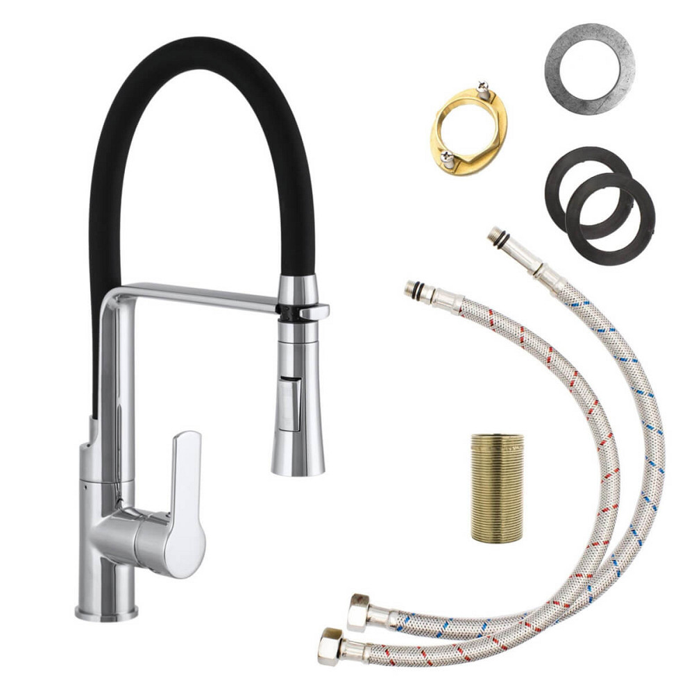 Змішувач кухонний POWER колір хромований BvsK-ch Хмельницький - зображення 4