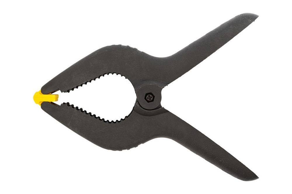 Струбцина столярная MASTERTOOL A-Type пружинная 200 мм захват 95 мм набор 2 шт 07-0595 Харків - зображення 2