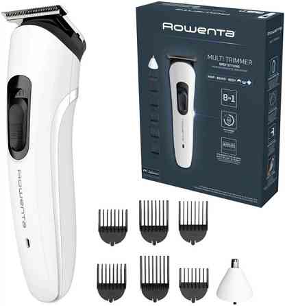 Машинка для стрижки волос Rowenta Trim & Style 8 в 1 TN8934E0 1.8 Вт белая Киев