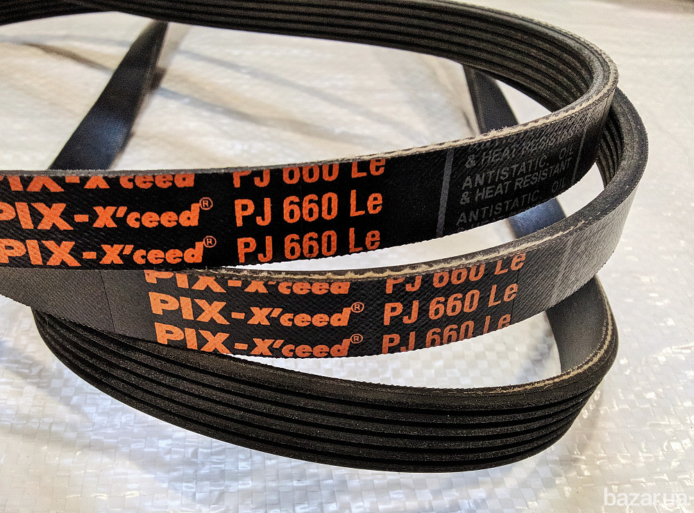 Ремень приводной для бетономешалки Limex, Euromix 6 PJ 660. Ремень для бетономешалки, газонокосилки Киев - изображение 1