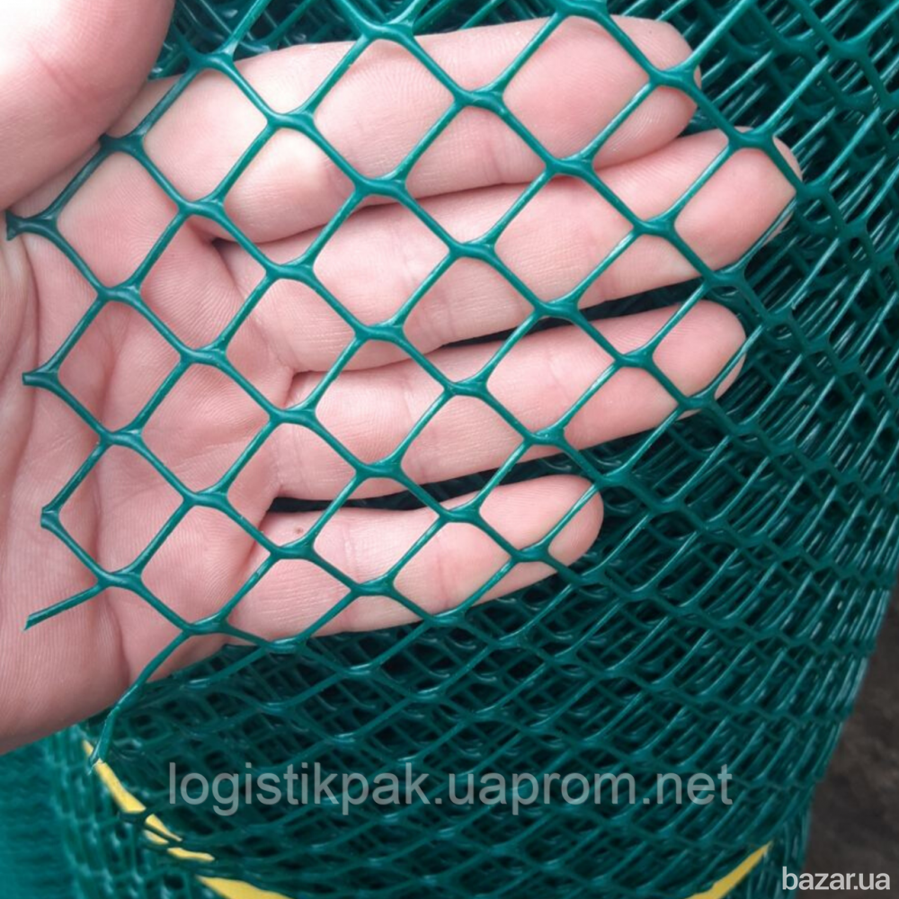 Сетка ограждающая 25*25 ромб заборная 1*20 метров (Иран) забор садовый Харків - зображення 2