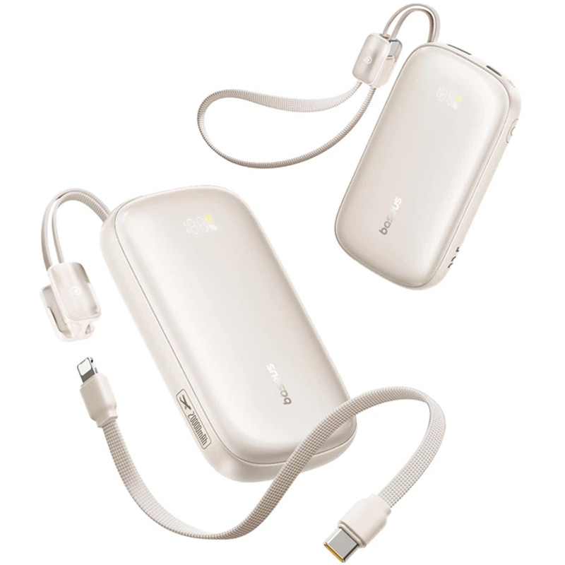 Портативное ЗУ Power Bank Baseus EnerFill FC21 Qpow 3 Ultra 22.5W with cable 20000 mAh (PPFLS) Херсон - изображение 2