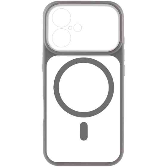 Чехол TPU+PC GETMAN Moon Clear with MagSafe для Apple iPhone 16 (6.1") Херсон