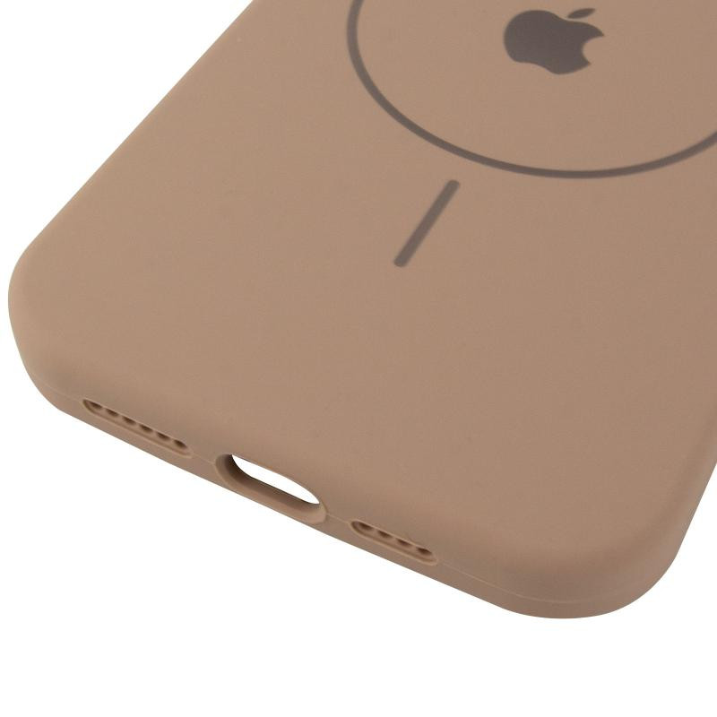 Чехол Silicone Case Full Protective (AA) V2 with MagSafe для Apple iPhone 12 Pro / 12 (6.1") Херсон - зображення 4