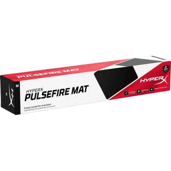 Игровая поверхность для мыши и клавиатуры HyperX Pulsefire Mat M 4Z7X3AA 36х30 см черная Киев