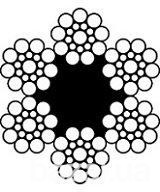 Канат стальной  ф=17,5 мм   (ГОСТ 3077-80) Київ - зображення 1