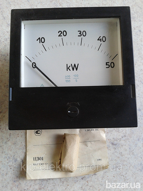 Ваттметр щитовой Ц301 (Ц-301, Ц 301) Киев - изображение 1