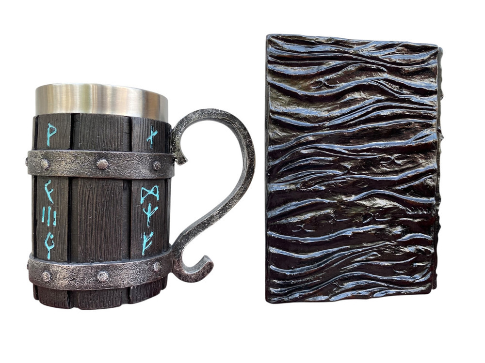 Подарочный набор Кухоль 3 Скандинавские Руны и Блокнот 3 «Книга, смотрящего в ответ» Киев - изображение 2