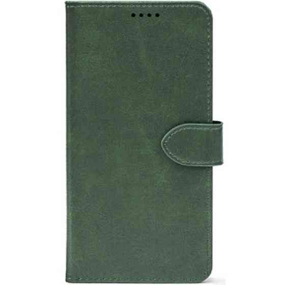 Чохол-книжка Crazy Horse Clasic для Xiaomi Redmi Note 15 Pro+ 5G/Poco M8 Pro 5G Dark Green (Front) Харків