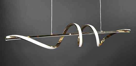 Люстра стельова LED K23-1200-gd-k Золото 30-100х20х120 см. Київ