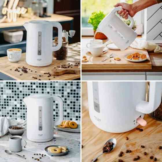 Электрочайник Adler AD 1386 2.2 л белый Київ