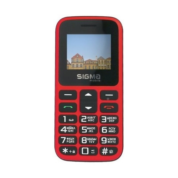 Телефон Sigma Comfort 50 HIT 2020 Red Харків - зображення 1