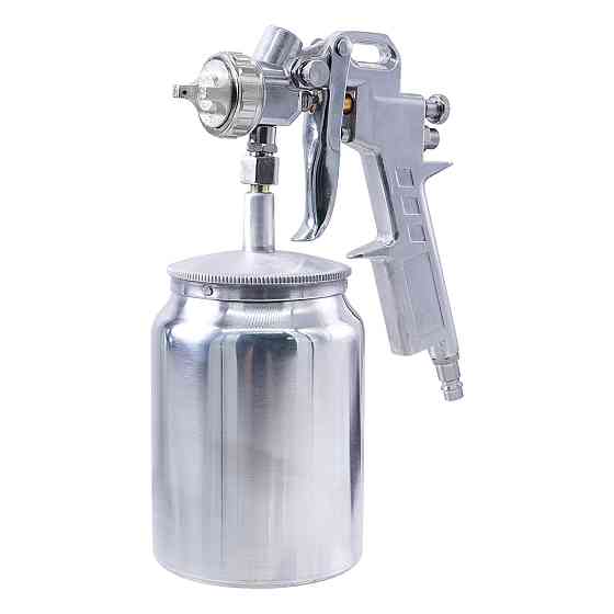 Краскопульт пневматический тип HP нижний металлический бачок, форсунка 1,5мм S-990S-AIRKRAFT-1.5 Харків