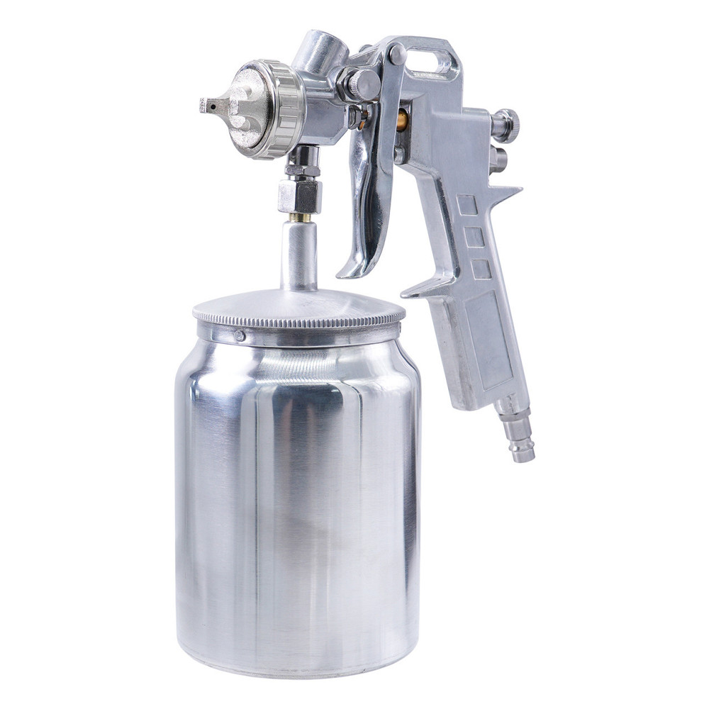 Краскопульт пневматический тип HP нижний металлический бачок, форсунка 1,5мм S-990S-AIRKRAFT-1.5 Харків - зображення 1