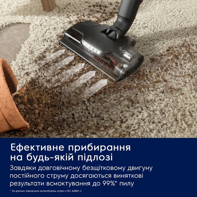 Пылесос ручной Electrolux EP83HB25UV белый Київ - зображення 8