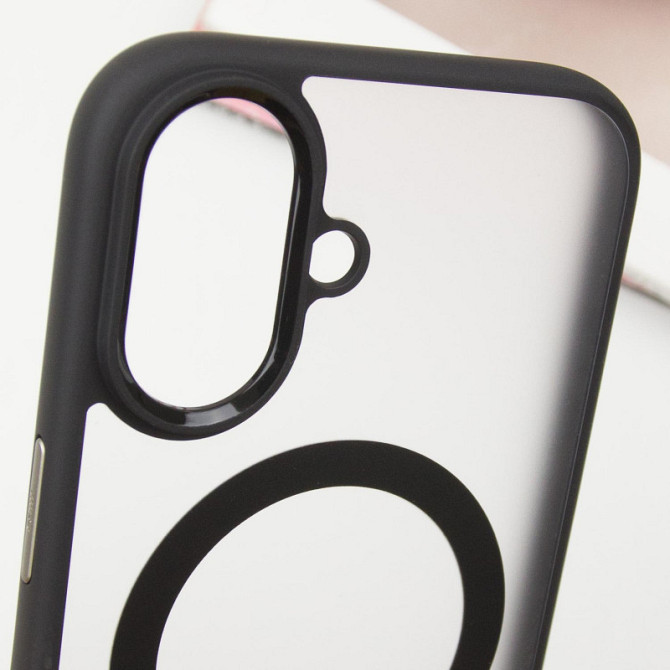 TPU+PC чехол Blueo Skin Friendly Frosted with MagSafe для Apple iPhone 16 (6.1") Херсон - изображение 5