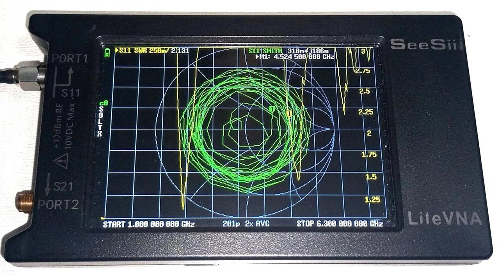 Антенна 2320-2590/4520-4760 МГц 10.5 дБ, до 10 Вт, SMA-female, направленная Yagi, SMA-female Дніпро - зображення 3