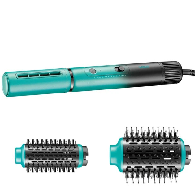 Фен-стайлер VGR V-489 GREEN 1300 Вт зеленый Киев - изображение 3