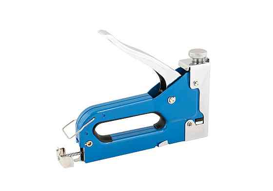 Степлер пружинный MASTERTOOL скоба R53 4-14 мм, плавная регулировка силы удара, корпус металл 41-090 Харьков