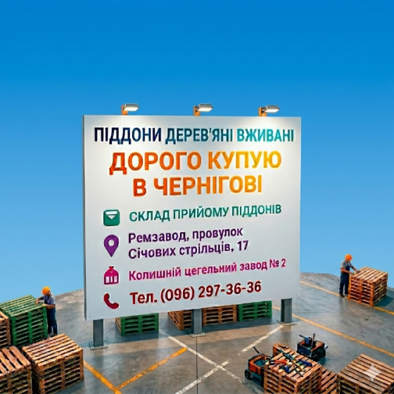 Куплю поддоны бу в Чернигове дорого Чернигов