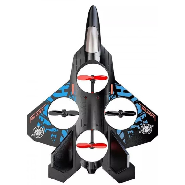 DM Іграшковий літак на радіокеруванні Typhoon Blue Харків - зображення 1