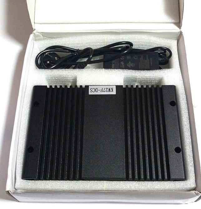 Усилитель мобильной связи и интернета KW27F-PRO 1800 МГц 75 дБ 27 дБм с защитой сети, 1700-2000 кв.  Днепр - изображение 2