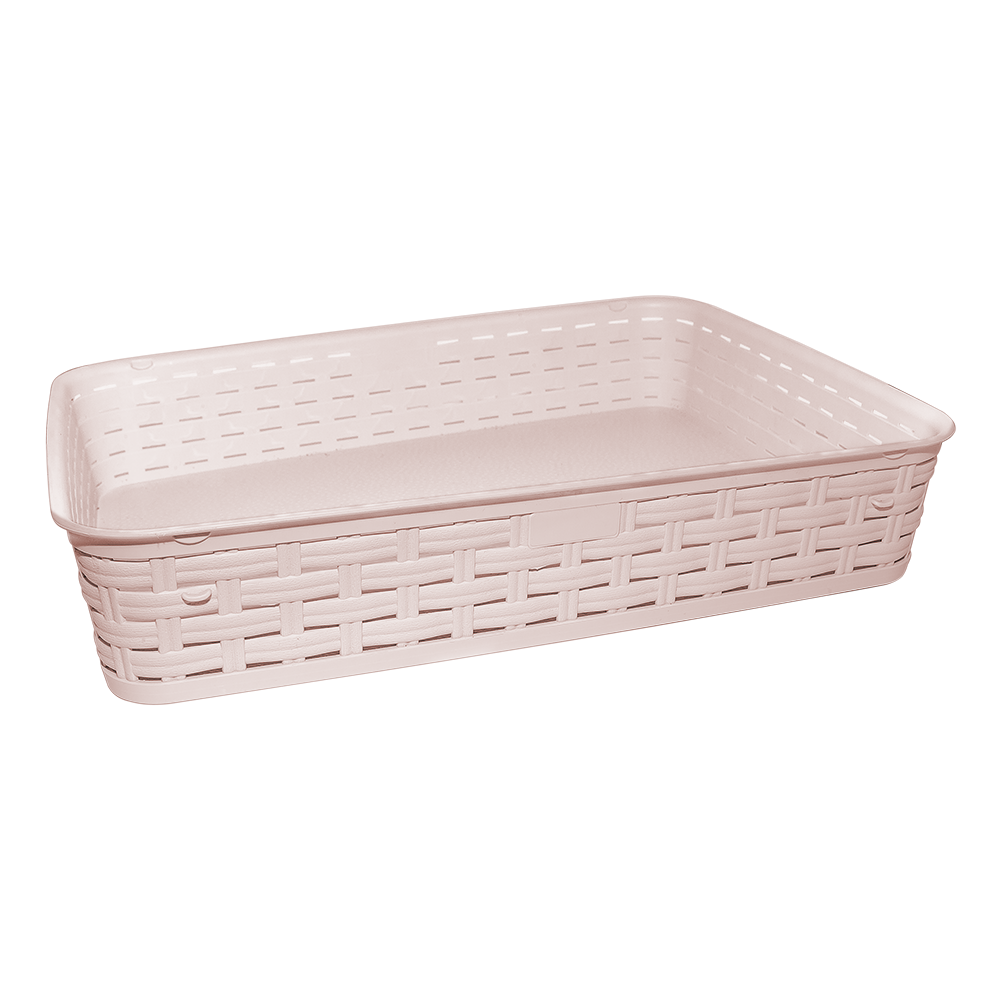 Корзина под ротанг 5,5 л пудровая Киев - изображение 4