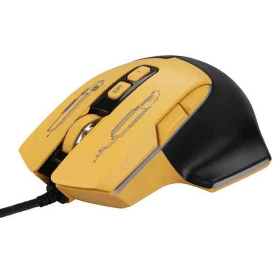 Мишка Hoco GM31 Overlord Luminous Black Yellow Харьков
