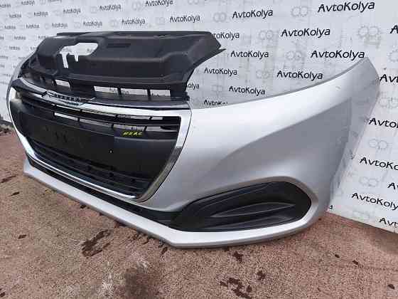 Бампер передний в сборе Peugeot 208 Lift 2015-2019 (9810513777) Ковель