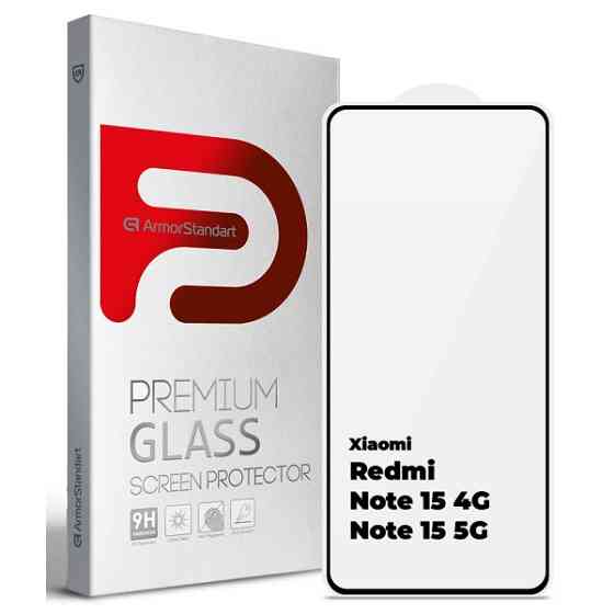 Захисне скло ArmorStandart Edge Glue Curved для Xiaomi Redmi Note 15 4G/Note 15 5G (ARM90044) Харьков