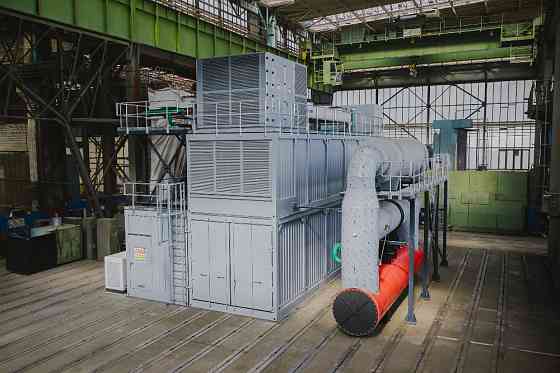 Модульная электростанция RSE 4500 кВт, мини ТЭЦ, когенерация Украина Київ