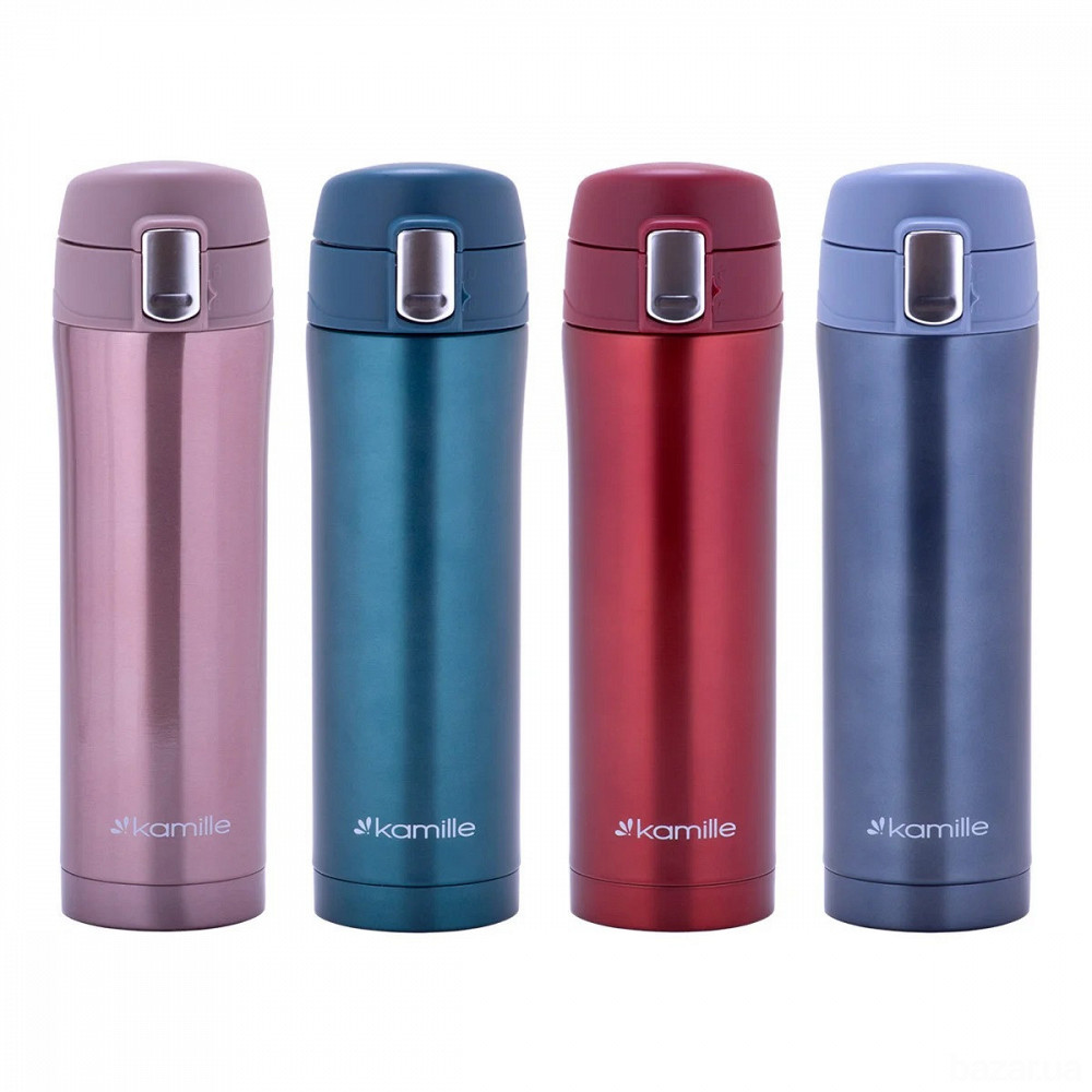 Термокружка из нержавеющей стали Kamille 450 мл  (КМ 2088) Одеса - зображення 1