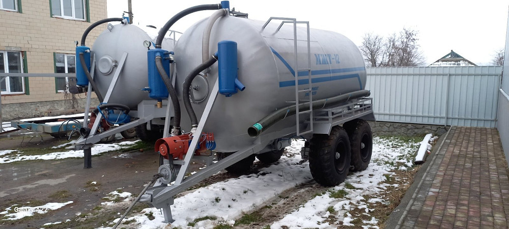 Бочка МЖТ-12 вакумна для навозу та води Белая Церковь - изображение 4