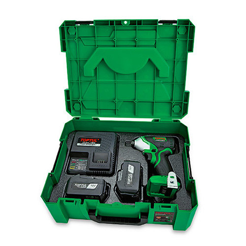 Аккумуляторный шуруповерт бесщеточный 18V 150-280Nm 0-4300об/мин  TOPTUL KPB-226AE Харьков - изображение 2