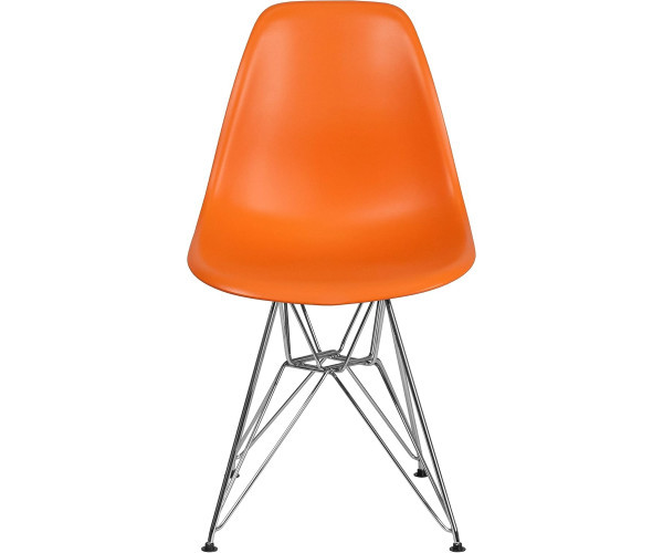 Стілець Тауер ніжки метал пластик помаранчевий Днепр - изображение 2