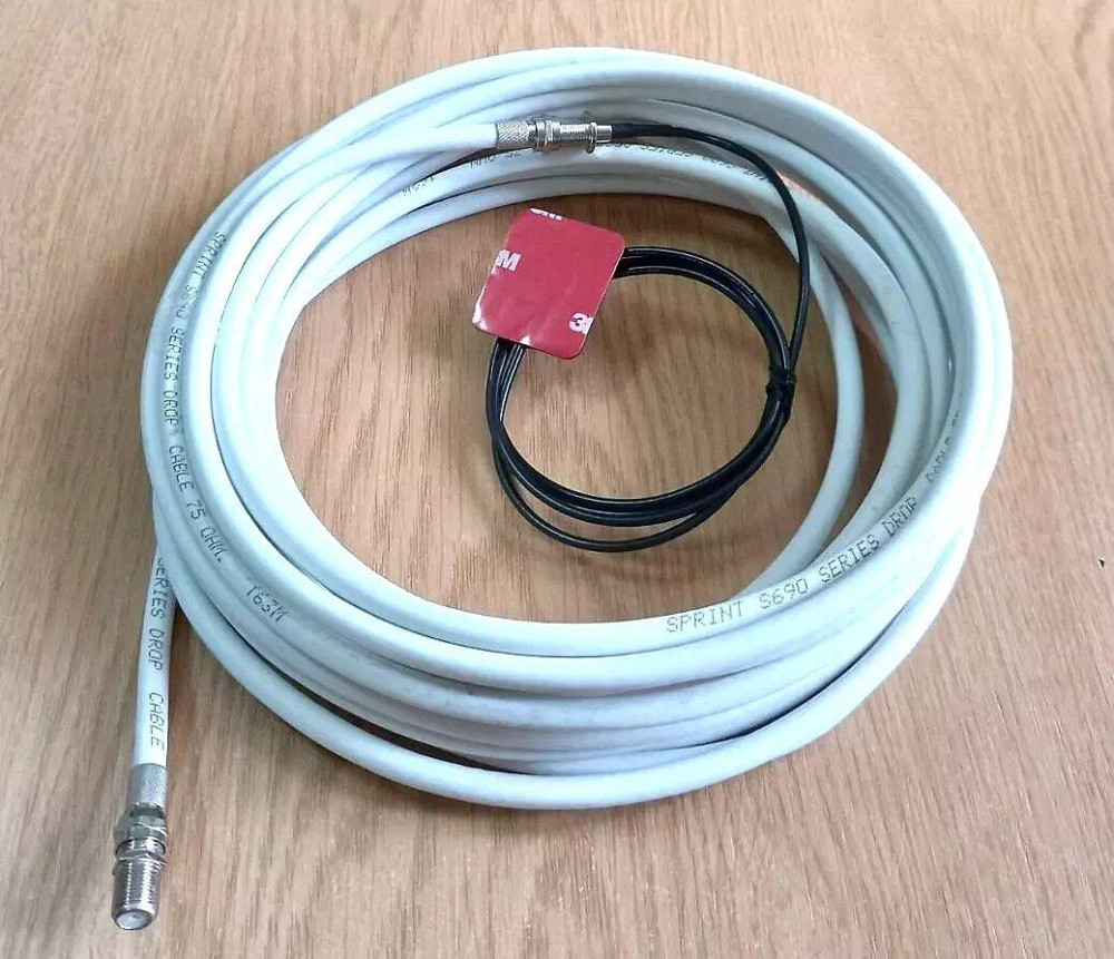 Комплект кабеля для пассивного ретранслятора с F-female (мама) разъемом 10 м Дніпро - зображення 3