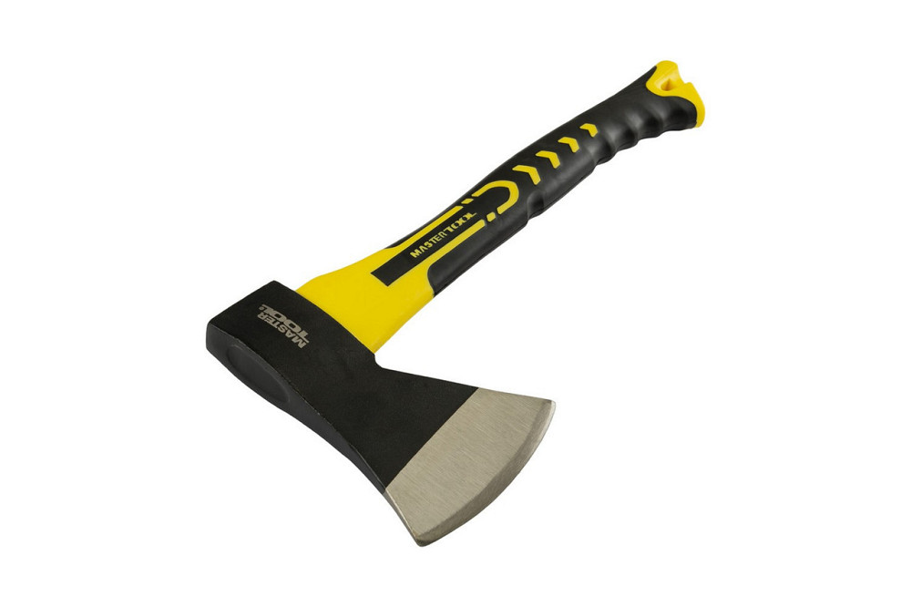 Топор MASTERTOOL 800 г HRC 50 рукоятка фиберглассовая 400 мм 05-0205 Харьков - изображение 5