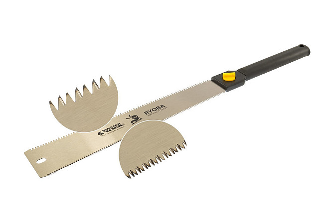 Ножовка столярная MASTERTOOL 7TPI/16TPI JAPAN CUT RYOBA 300 мм закаленный зуб 3-D заточка 14-2714 Харьков - изображение 8