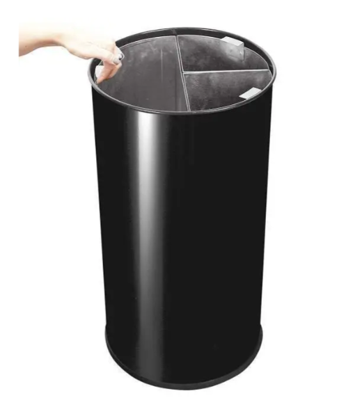 Бак для сортировки мусора Probbax 60л черный Київ - зображення 2