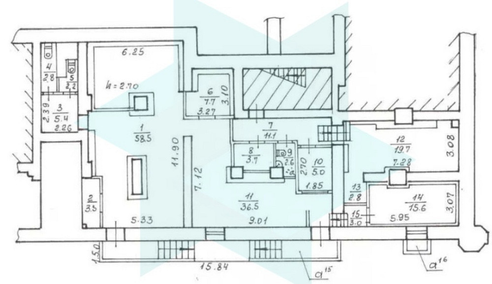 Продам. Помещение, 180 м.кв. бывшее кафе. Нагорка. пр.Дмитрия Яворницкого Дніпро - зображення 2