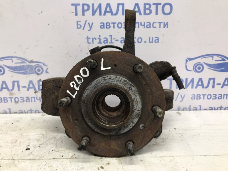 Кулак поворотный левый со ступицей Mitsubishi L200 KB 2.5 ДИЗЕЛЬ 4D56U 2006 (б/у) Киев - изображение 5