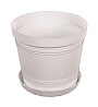 Горшок цветочный ГОСПОДАР "КАДУШКА" Ø18 см белый 92-8037 Харьков