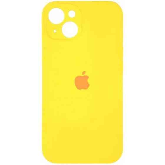Apple Silicone Case Full Camera для iPhone 14 Yellow (Код товару:28729) Харьков