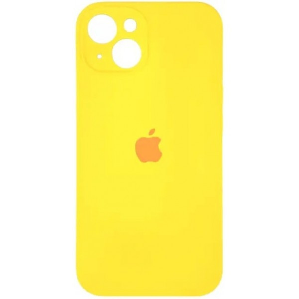 Apple Silicone Case Full Camera для iPhone 14 Yellow (Код товару:28729) Харків - зображення 1