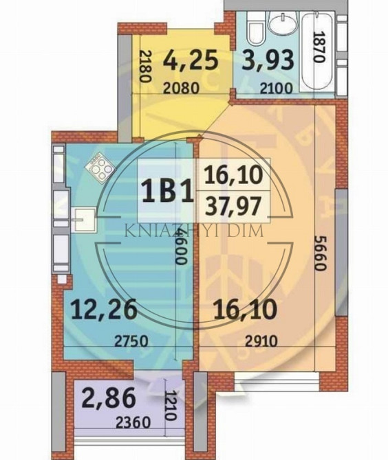 1 к. квартира ЖК Медовый по ул.Петра Радченка,33. Код обьекта:21134382 Киев - изображение 5