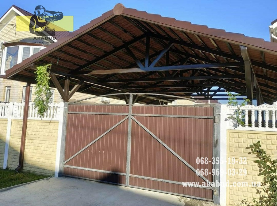Изготовление навесов, ворот, заборов, балконных ограждений, беседок Кривий Ріг - зображення 4