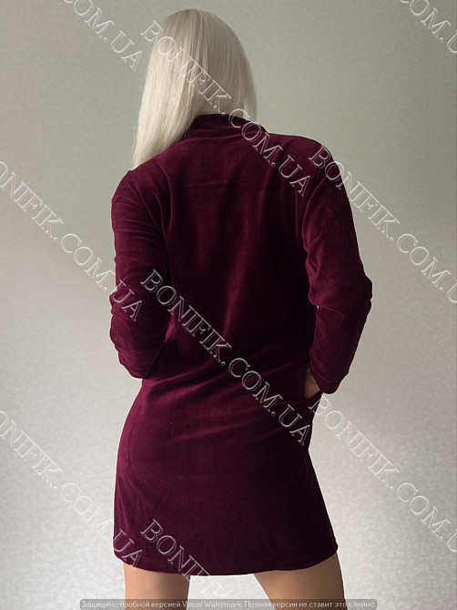 Женский халат на молнии "MARGO" (арт. LGV 203/02/02) Кривий Ріг - зображення 3