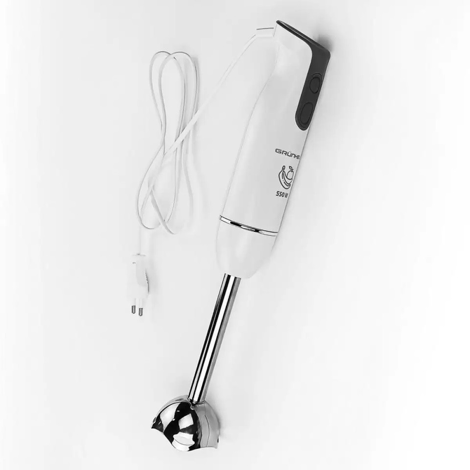 Блендер погружной Grunhelm EBS-550SW 550 Вт белый Киев - изображение 2